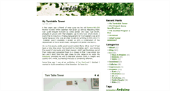 Desktop Screenshot of amphibiousthoughts.com